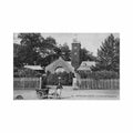 belgique laeken bruxelles attelage de chien hondengespan dog cart la ferme de stuyvenberg Vintage A4 Photo Print