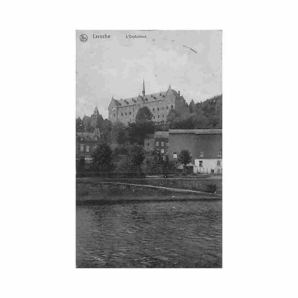 belgique laroche lux l orphelinat Vintage A4 Photo Print