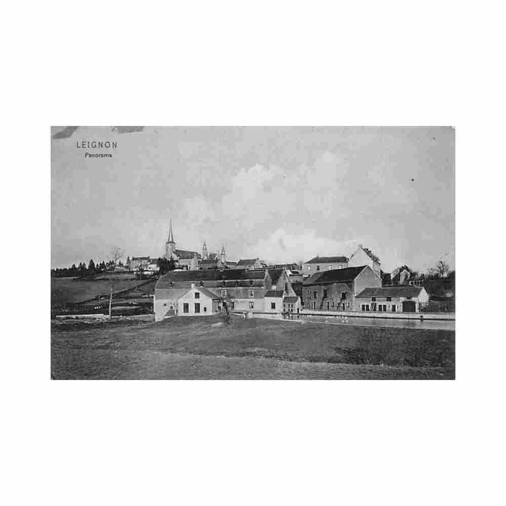 belgique leignon namur panorama Vintage A4 Photo Print