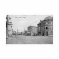 belgique leuze hainaut place de la gare Vintage A4 Photo Print