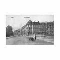 belgique liege avenue rogier Vintage A4 Photo Print