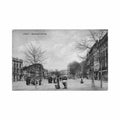 belgique liege boulevard d avroy Vintage A4 Photo Print