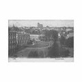 belgique liege place du theatre Vintage A4 Photo Print