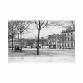 belgique liege place maghin ed ll b 115 Vintage A4 Photo Print