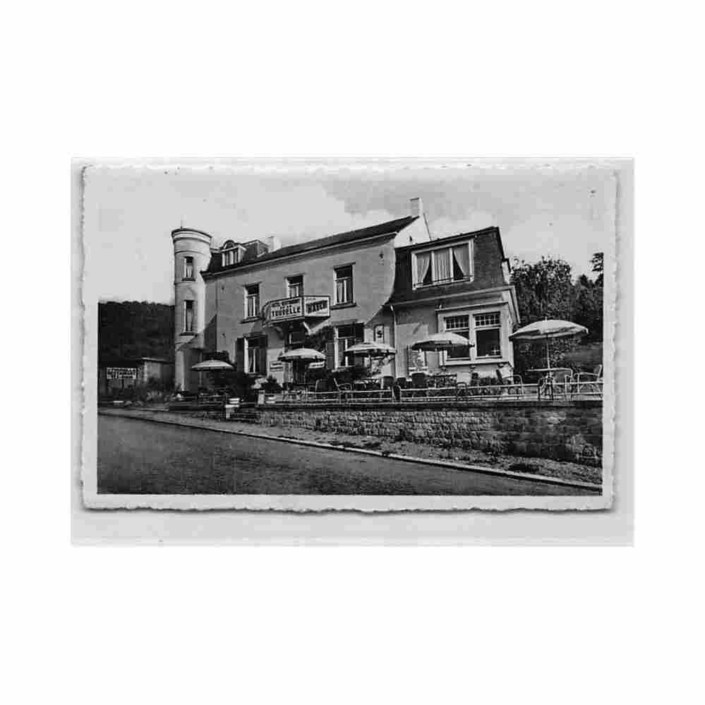belgique lustin namur hotel de la tourelle Vintage A4 Photo Print