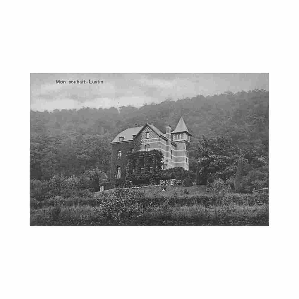 belgique lustin namur villa mon souhait Vintage A4 Photo Print