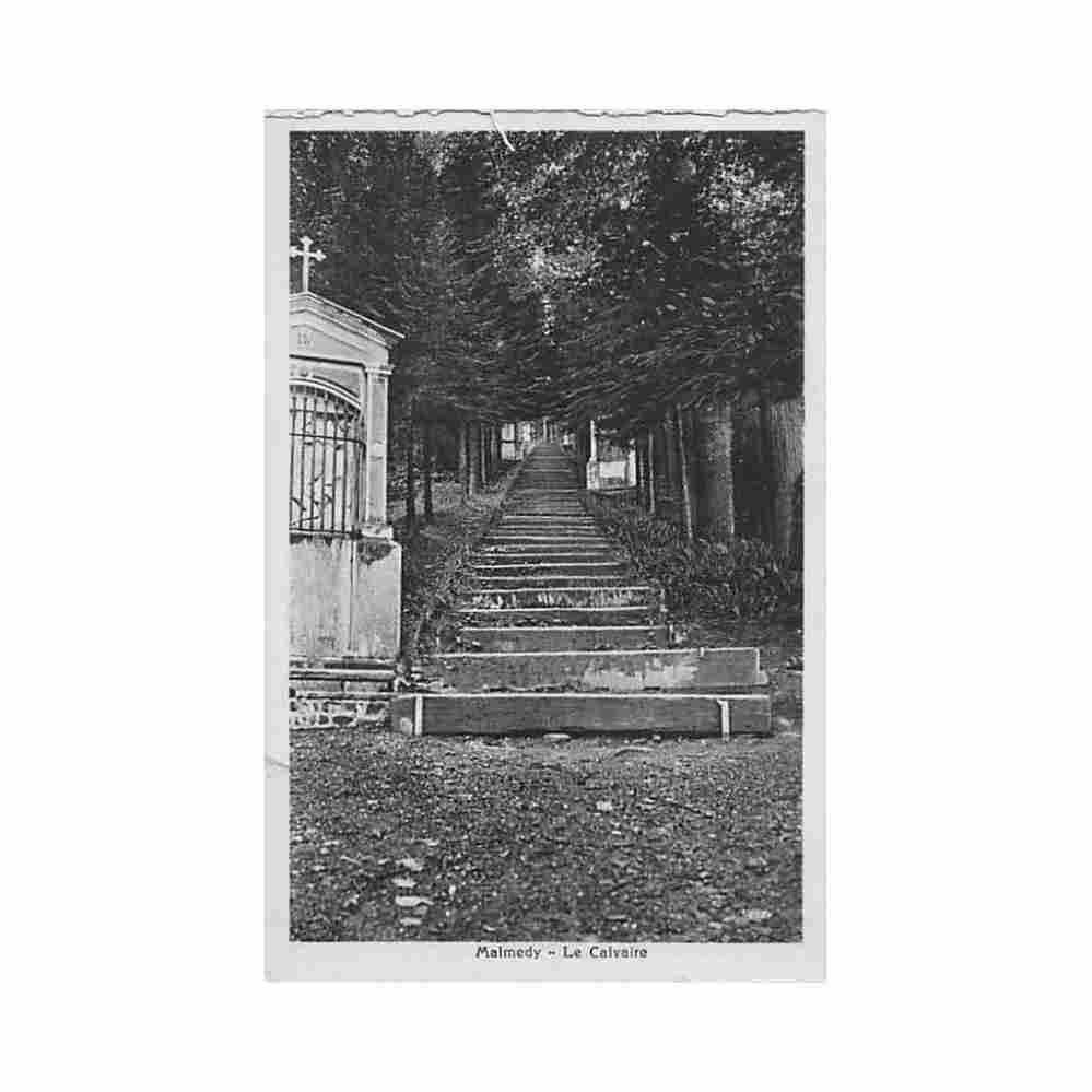 belgique malmedy liege le calvaire ed xavier delputz Vintage A4 Photo Print