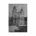 belgique malmedy liege pfarrkirche Vintage A4 Photo Print