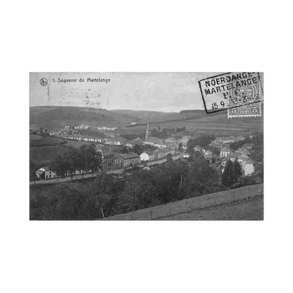 belgique martelange prov lux panorama Vintage A4 Photo Print