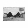 belgique mons hainaut avenue de jemappes Vintage A4 Photo Print