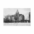 belgique montzen liege chateau graaf Vintage A4 Photo Print