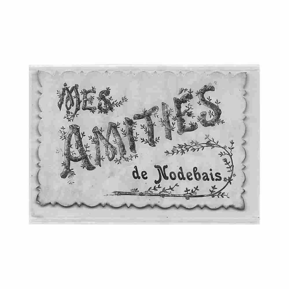 belgique nodebais br w mes amities de uitg vpp Vintage A4 Photo Print