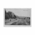 belgique quenast br w rue de l ecole Vintage A4 Photo Print