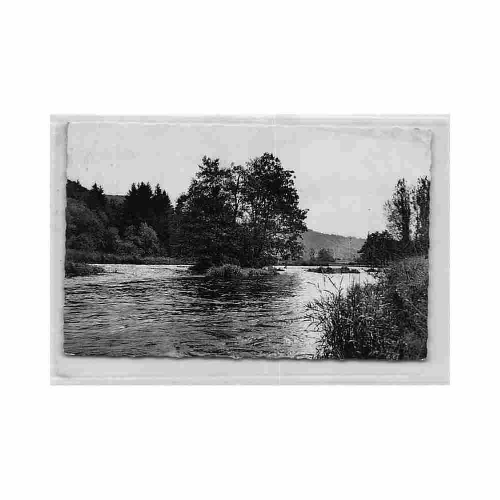 belgique rendeux prov lux vallee de l ourthe le deversoir Vintage A4 Photo Print