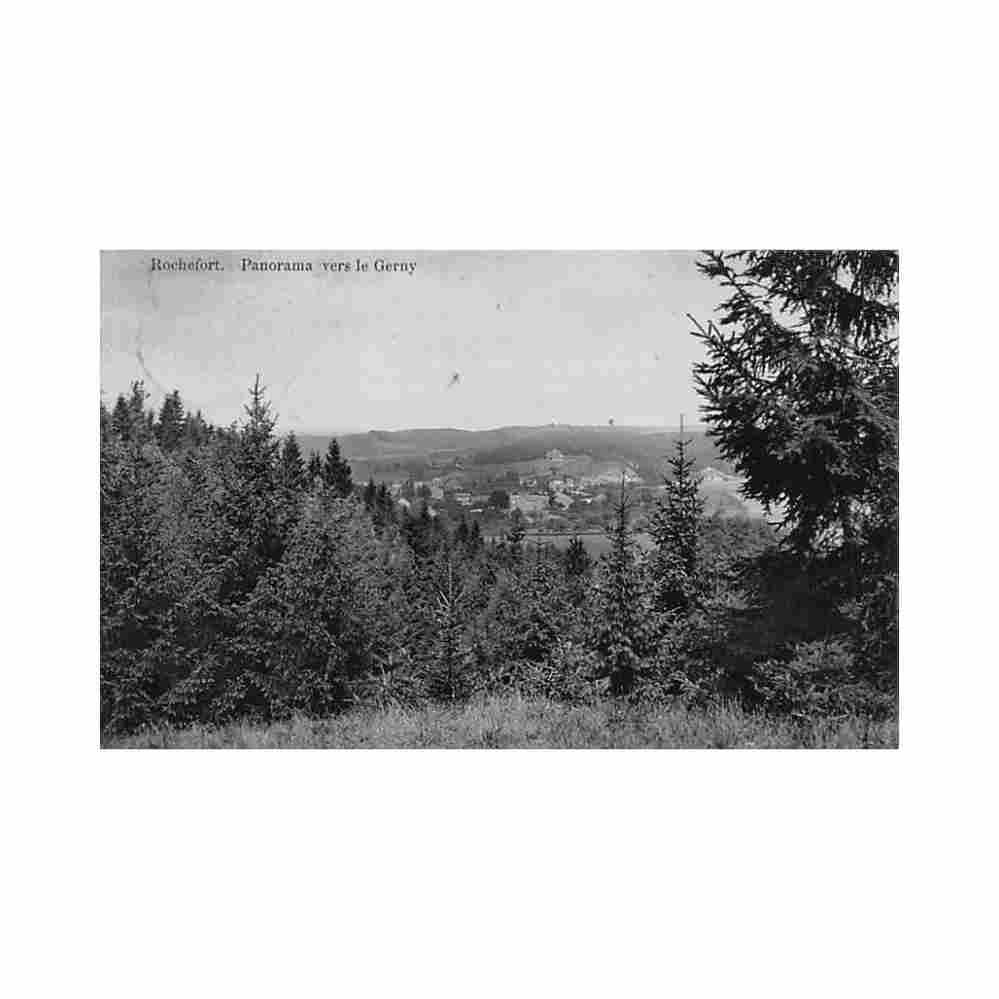 belgique rochefort namur panorama vers le gerny Vintage A4 Photo Print
