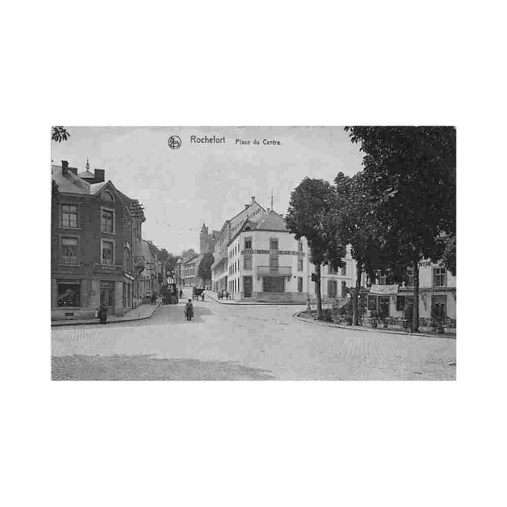 belgique rochefort namur place du centre Vintage A4 Photo Print