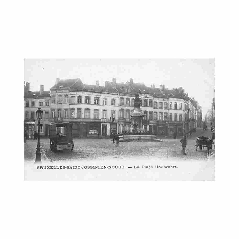 belgique saint josse ten noode brux cap la place hawaert Vintage A4 Photo Print
