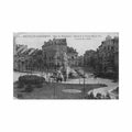 belgique schaerbeek brux cap place des bienfaiteurs entree de la grande rue au bois et de la rue artan ed henri georg Vintage A4 Photo Print