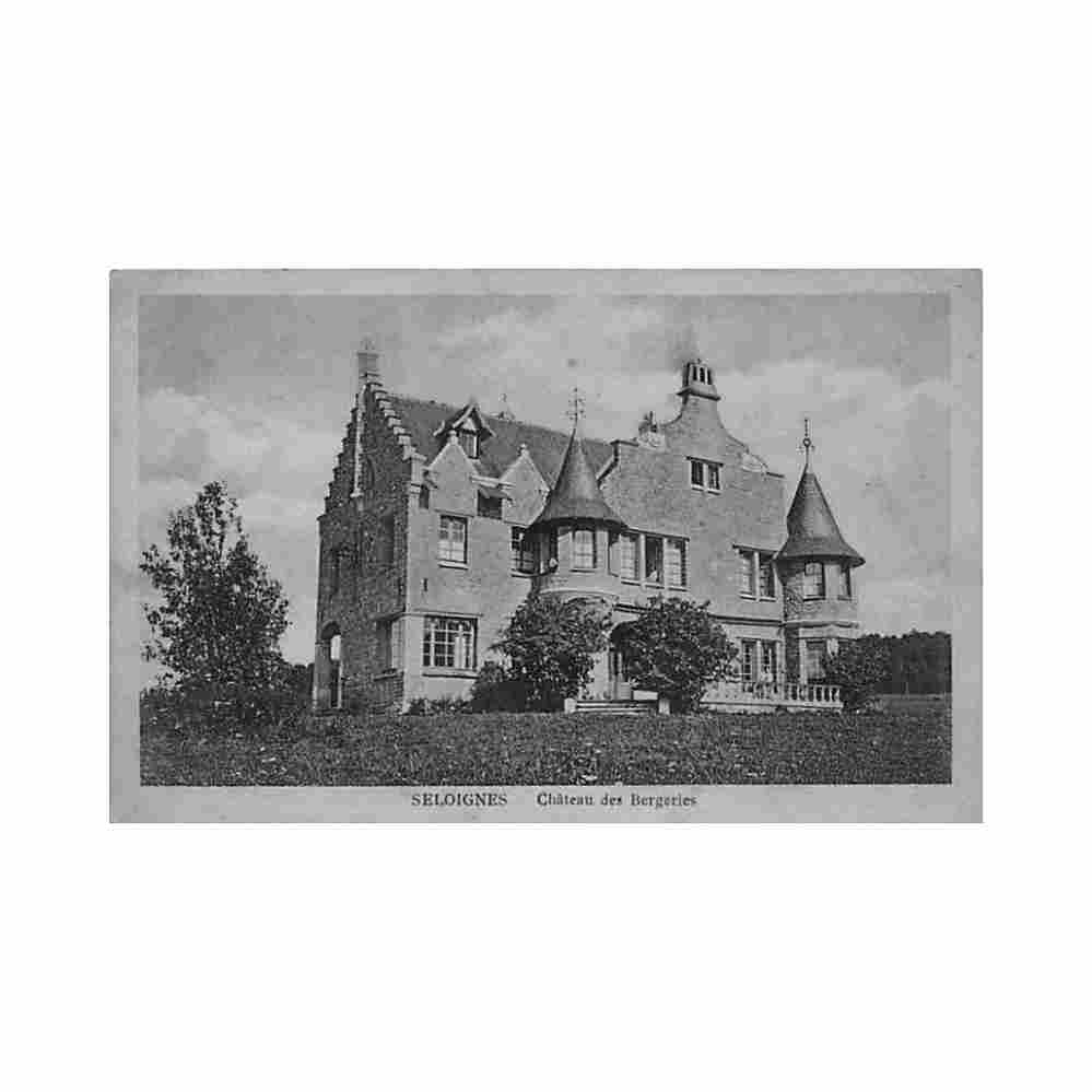 belgique seloignes hainaut chateau des bergeries Vintage A4 Photo Print
