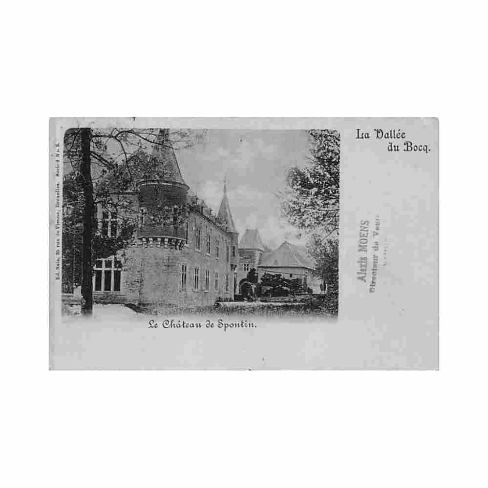 belgique spontin namur le chateau ed nels serie 2 n 3 Vintage A4 Photo Print