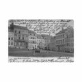 belgique stavelot liege place du marche Vintage A4 Photo Print