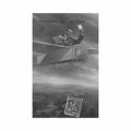 belgique sugny namur souvenir avion surrealisme Vintage A4 Photo Print