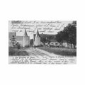 belgique thuin hainaut chateau de montigny saint cristophe ed nels serie 16 n 21 Vintage A4 Photo Print