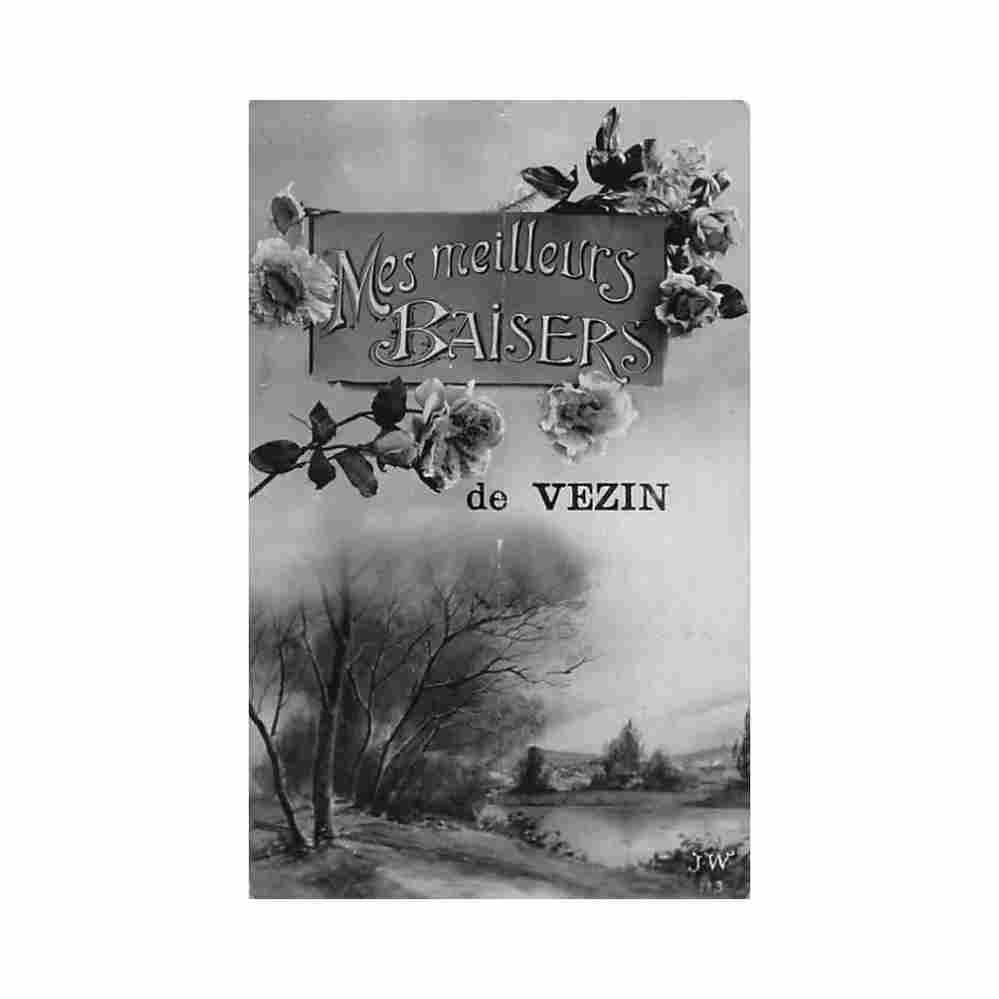 belgique vezin namur mes meilleurs baisers Vintage A4 Photo Print