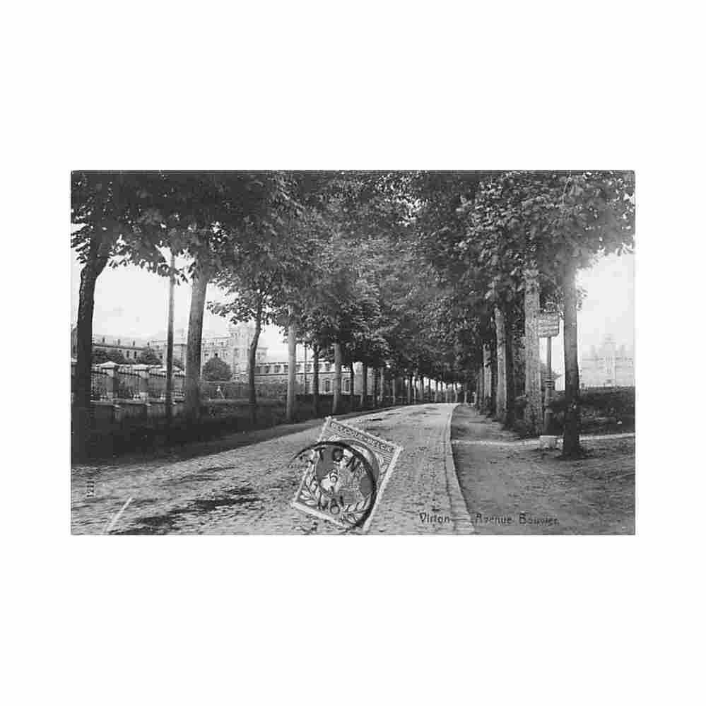 belgique virton prov lux avenue bouvier Vintage A4 Photo Print