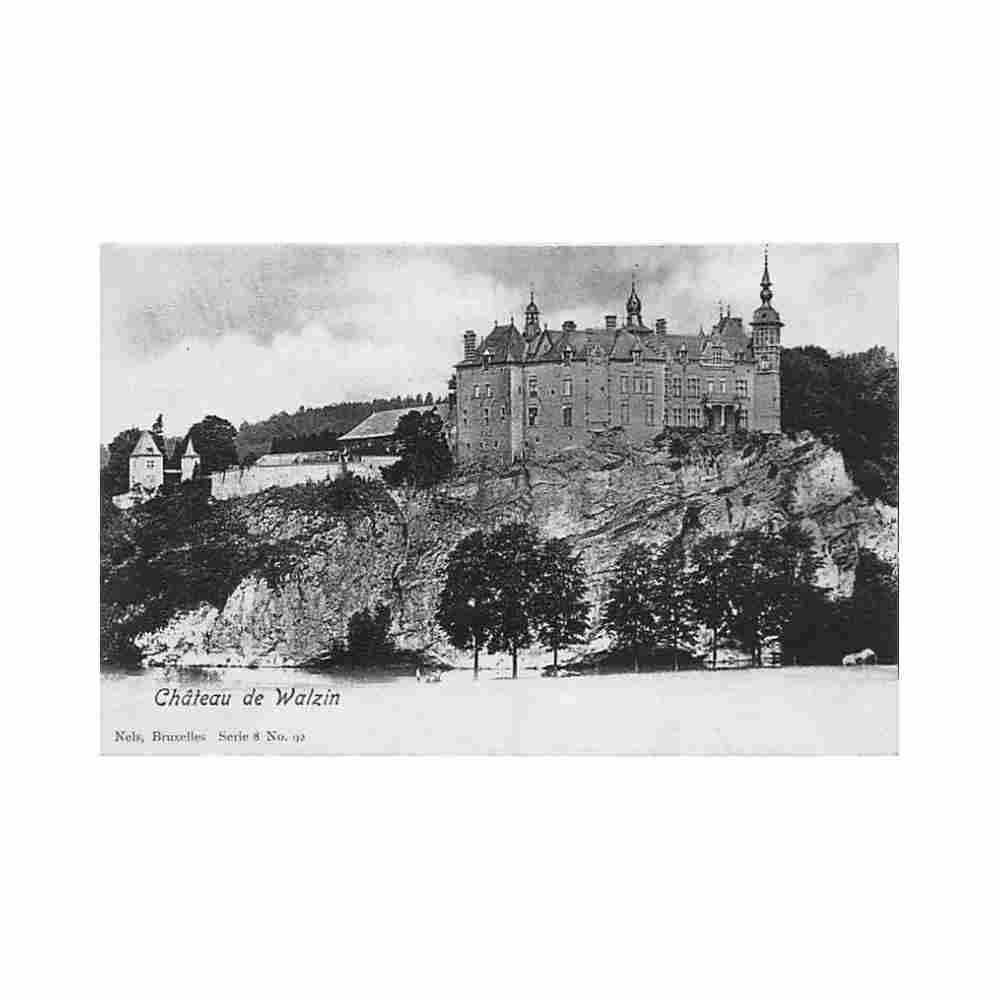 belgique walzin namur chateau ed nels serie 9 n 92 Vintage A4 Photo Print