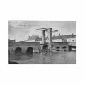 belgique warneton waasten hainaut pont sur la lys Vintage A4 Photo Print