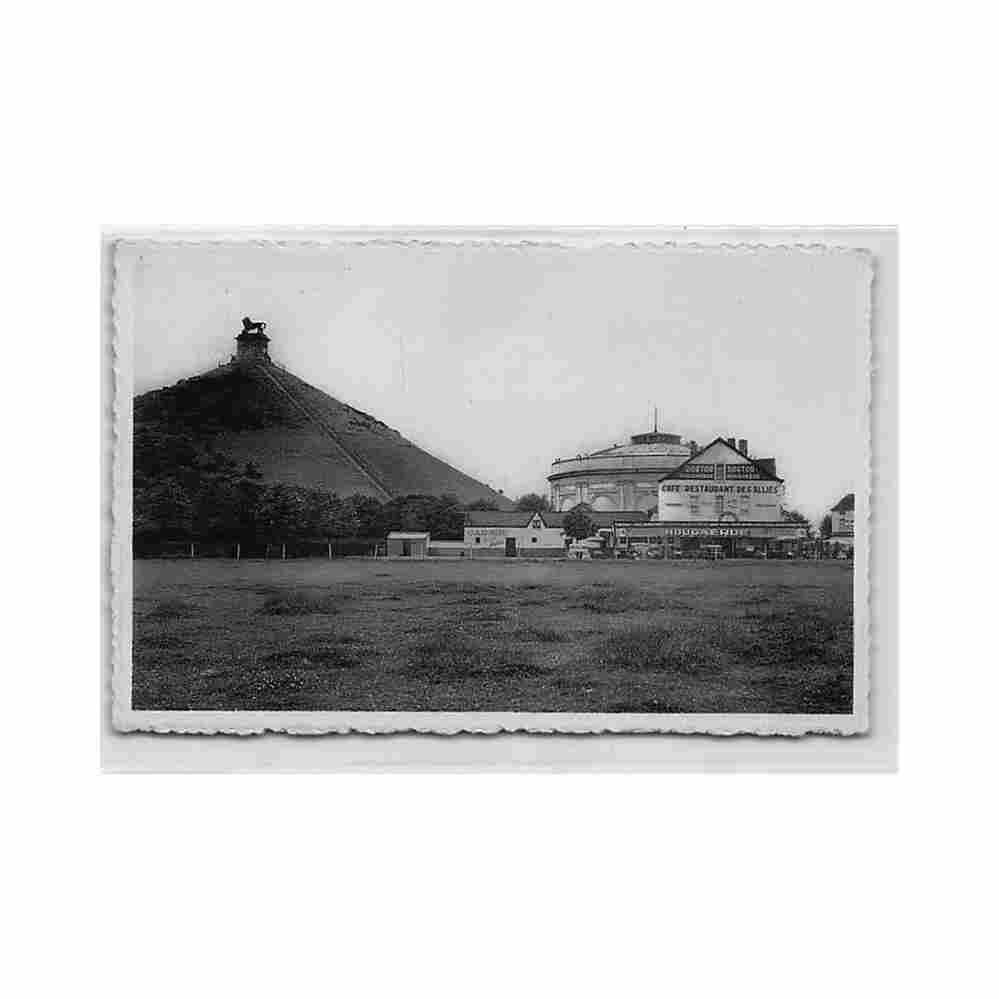 belgique waterloo br w cafe restaurant des allies Vintage A4 Photo Print