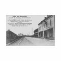 belgique waterloo br w hotel des monuments propr victor charlier bovri Vintage A4 Photo Print