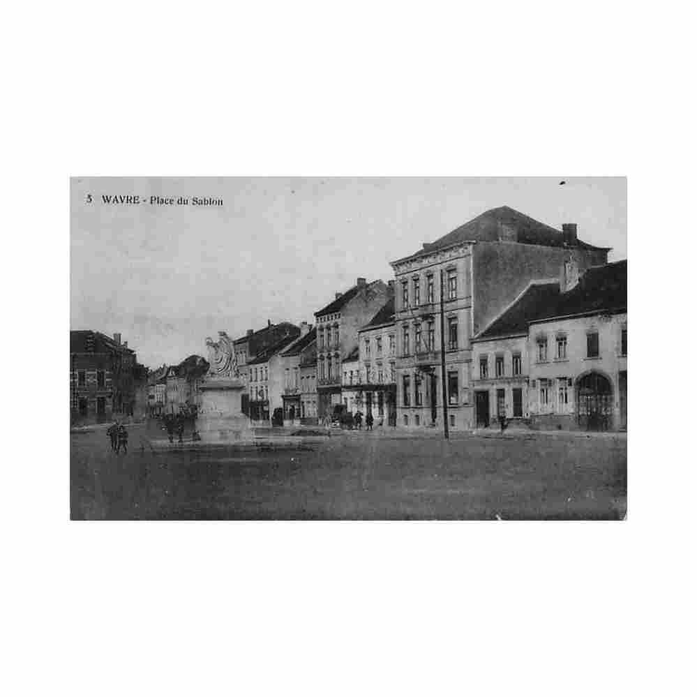 belgique wavre br w place du sablon Vintage A4 Photo Print