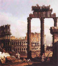 bell Capriccio with the Colosseum Art A4 Photo Print