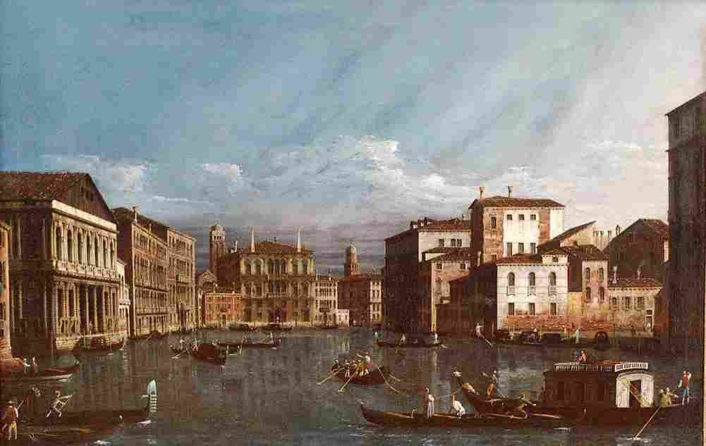 bell The Grand Canal in Venice Art A4 Photo Print