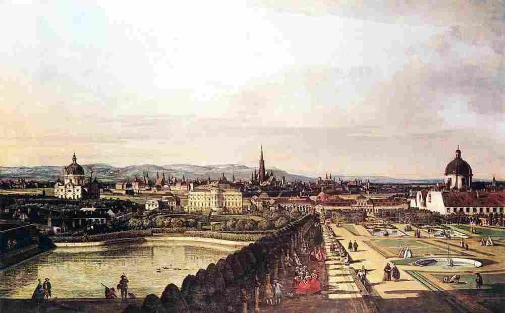 bell Vienna from Belvedere Art A4 Photo Print