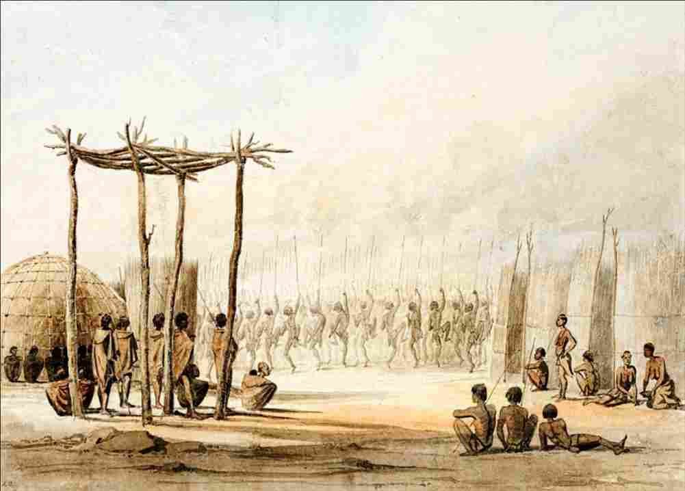 bell charles davidson bassouto war dance Art A4 Photo Print