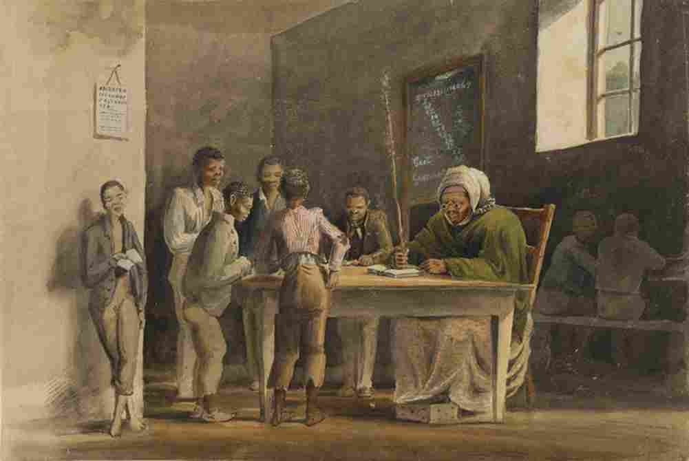 bell charles davidson education in the early days at the cape Art A4 Photo Print