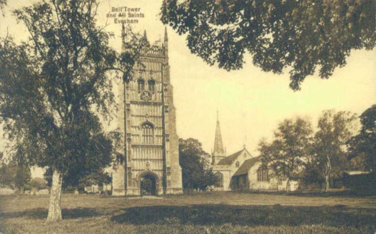 bell tower allVintage 1880s 1900s A4 Photo Print