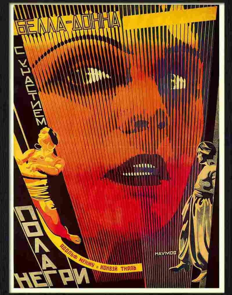 bella donna russian movie poster  Advert A4 Photo Print
