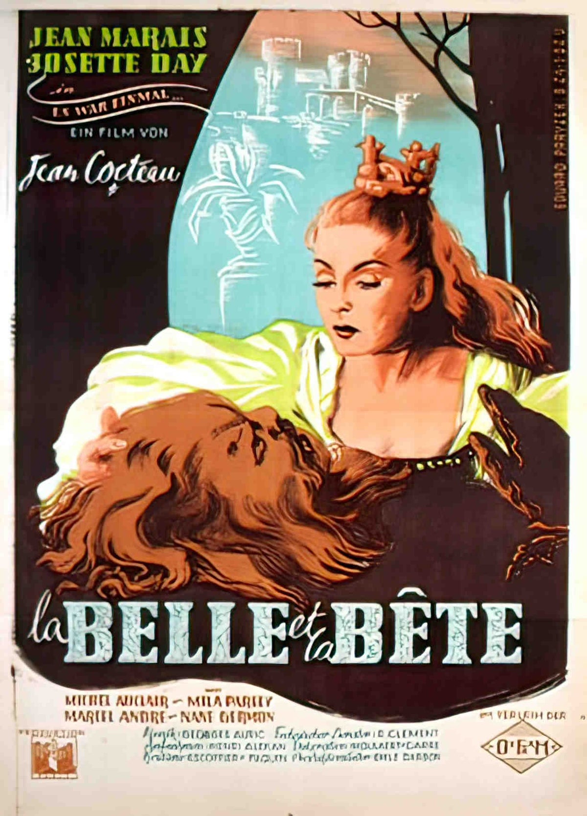 belle et la bete la german B Advert A4 Photo Print