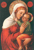 bellini jacopo madonna with child Art A4 Photo Print