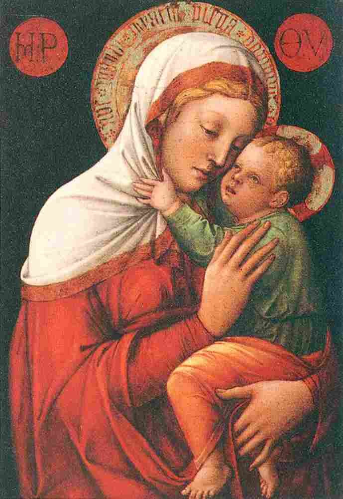 bellini jacopo madonna with child Art A4 Photo Print