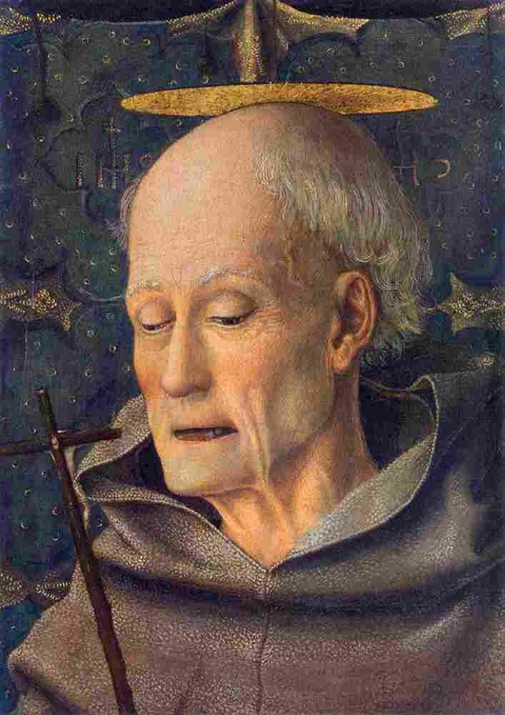 bellini jacopo saint bernardino da siena Art A4 Photo Print