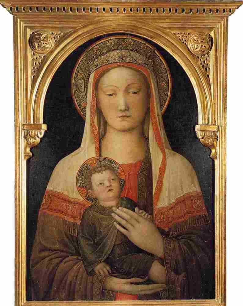 bellini jacopo the madonna and child Art A4 Photo Print