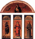 bellini jacopo triptych of saint lawrence Art A4 Photo Print