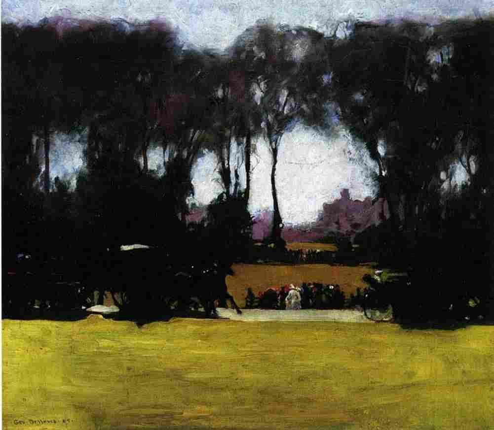 bellows Central Park Art A4 Photo Print