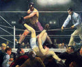 bellows George Dempsey and Firpo Art A4 Photo Print