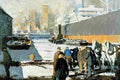 bellows Men of the Docks Art A4 Photo Print